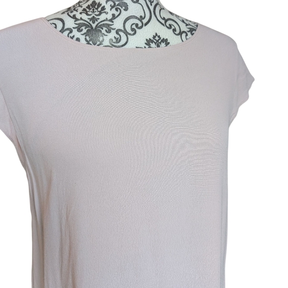 Aritzia Wilfred Juliger Blouse Women's size Medium Pink Coquette Pastel Fairy - Picture 5 of 9